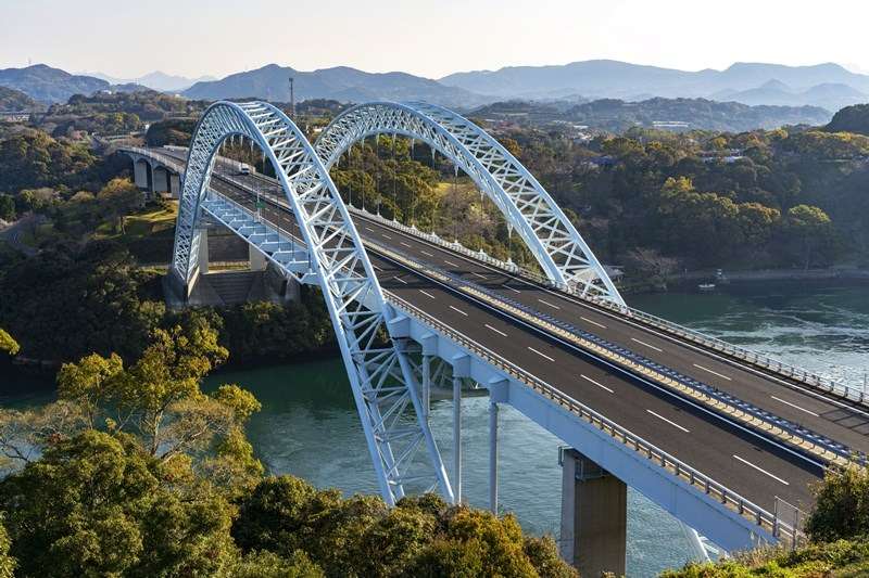 橋梁・高速道路を中心とした公共インフラへの施工事業を展開中